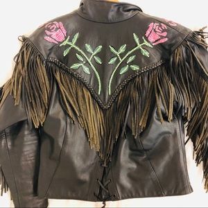 Free People Jackets & Coats - Desert Rose Leather Jacket Free People Jackets & Coats - Desert Rose Leather Jacket
